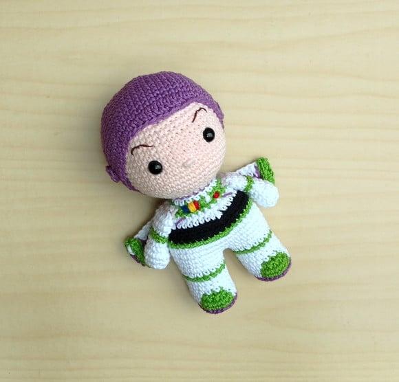 Buzz Lightyear (versão2) - Toy Story Amigurumi