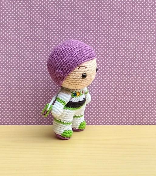 Buzz Lightyear (versão2) - Toy Story Amigurumi