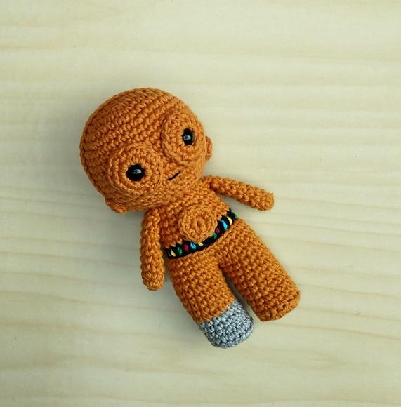 C3po - Star Wars Amigurumi ** Pronta Entrega