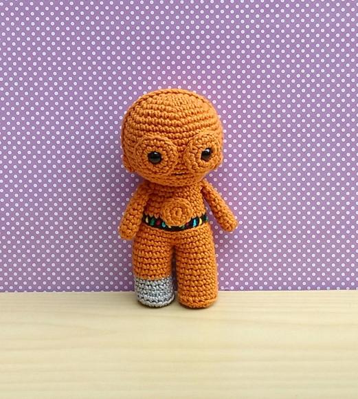 C3po - Star Wars Amigurumi ** Pronta Entrega