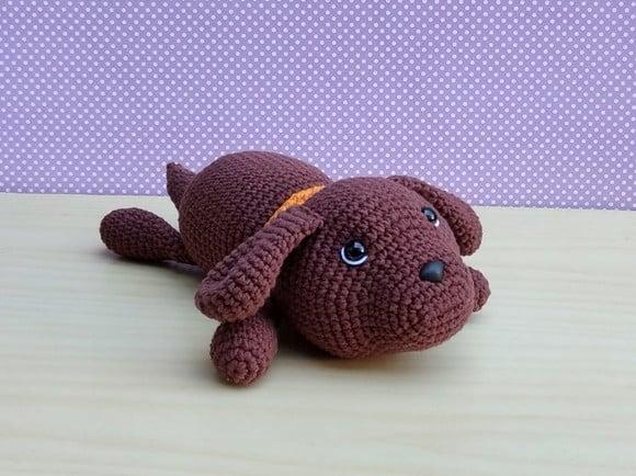 Cachorro Bisteca Amigurumi