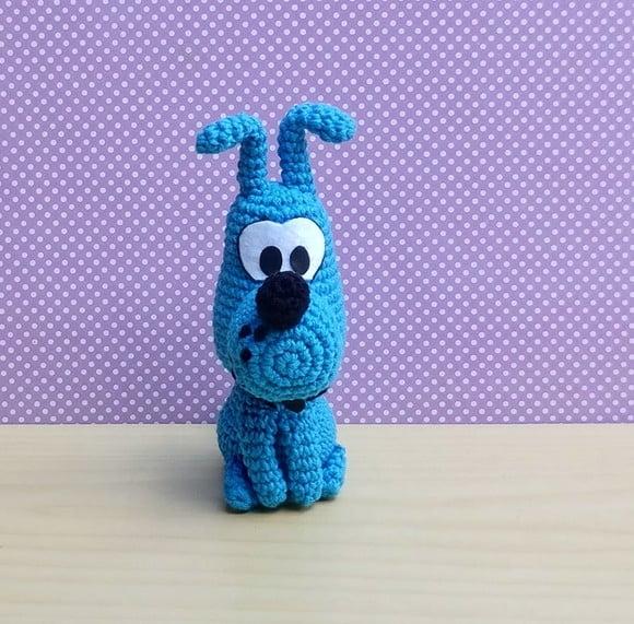 Cachorro Bidu Amigurumi