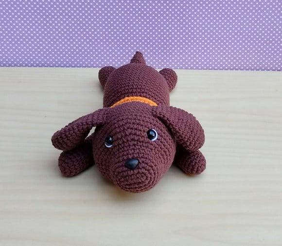 Cachorro Bisteca Amigurumi