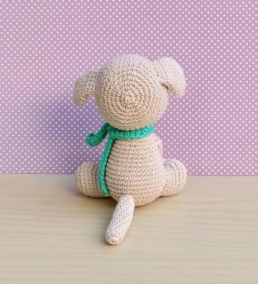 Cachorro Labrador Scott Amigurumi