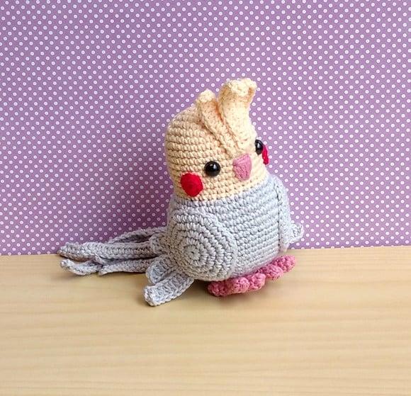 Calopsita Amigurumi