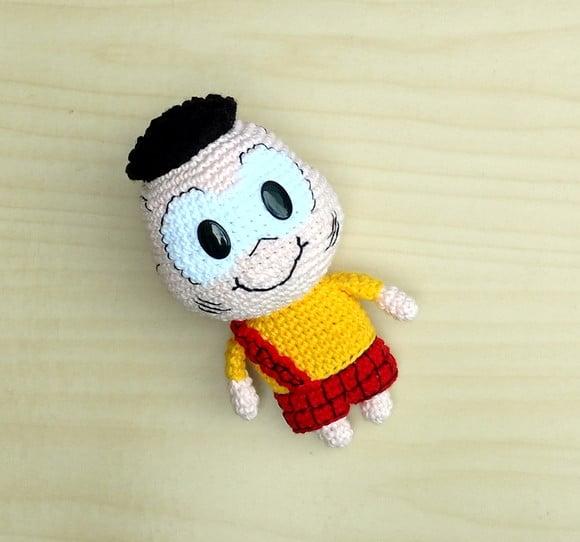 Cascão Toy Amigurumi