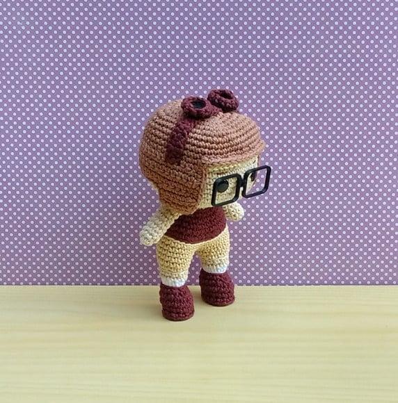 Carl Criança ( Up! Altas Aventuras ) Amigurumi