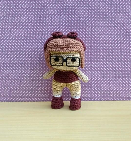Carl Criança ( Up! Altas Aventuras ) Amigurumi