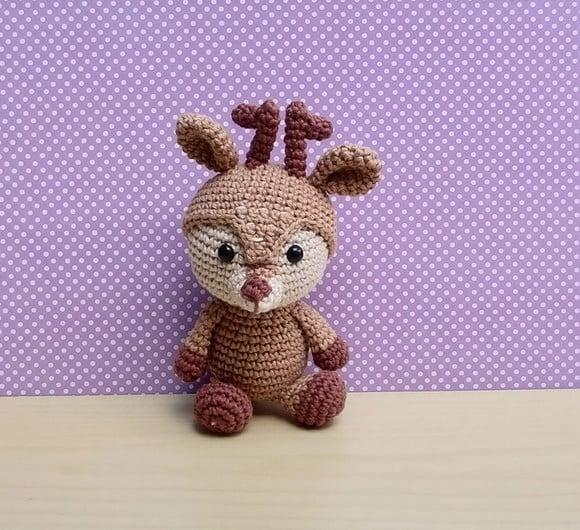 Cervo ou Rena Amigurumi