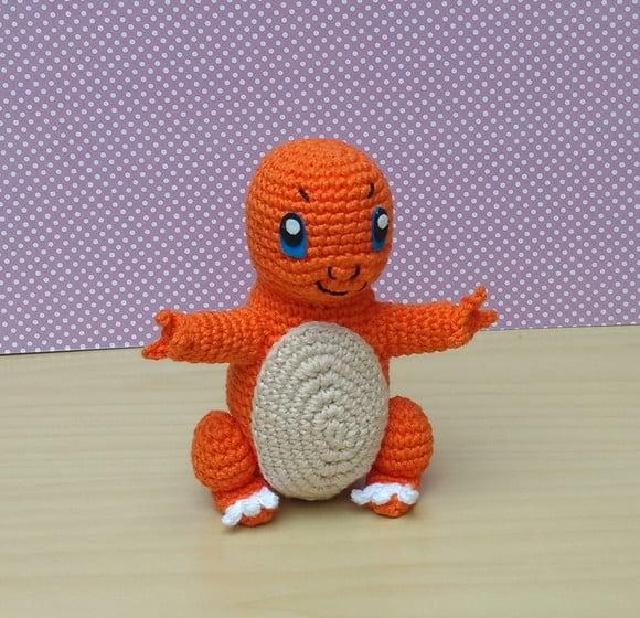 Charmander Pokémon Amigurumi