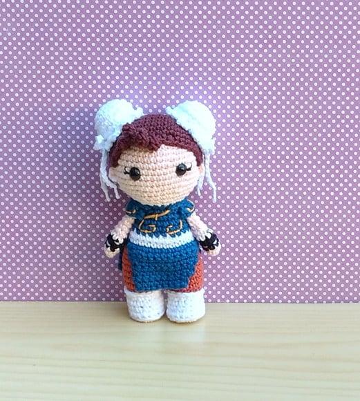 Chun-li - Street Fighter Amigurumi