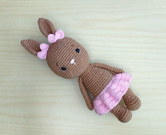 Coelha Lily Amigurumi