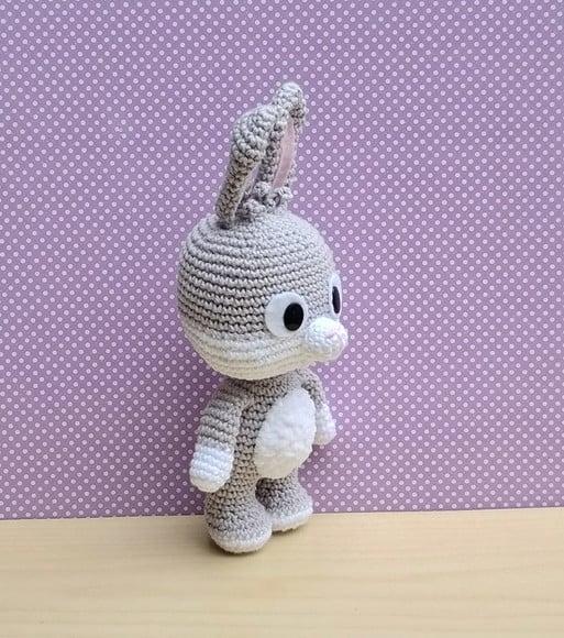 Coelho Pernalonga - Col. Fofuxo Amigurumi