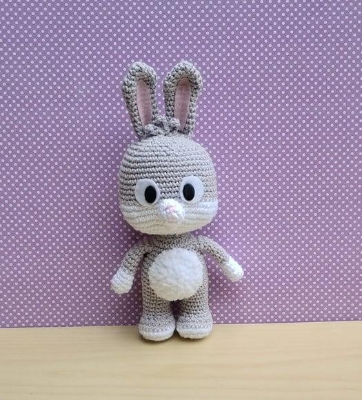 Coelho Pernalonga - Col. Fofuxo Amigurumi
