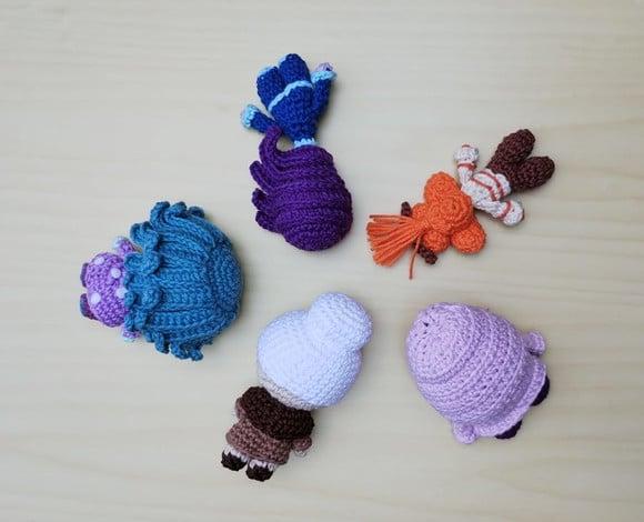 Coleção Divertidamente 2 Amigurumi
