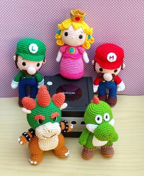 Coleção Super Mario World Amigurumi