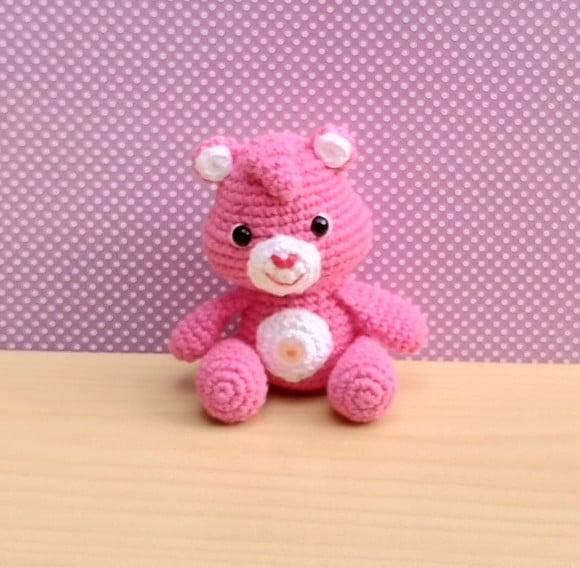 Coraçãozinho ( Ursinhos Carinhosos) Amigurumi