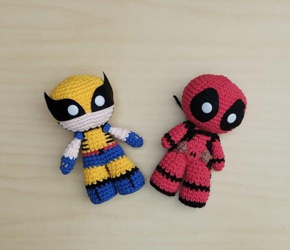 Deadpool & Wolverine Amigurumi
