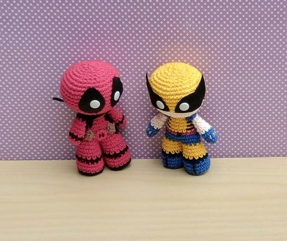 Deadpool & Wolverine Amigurumi