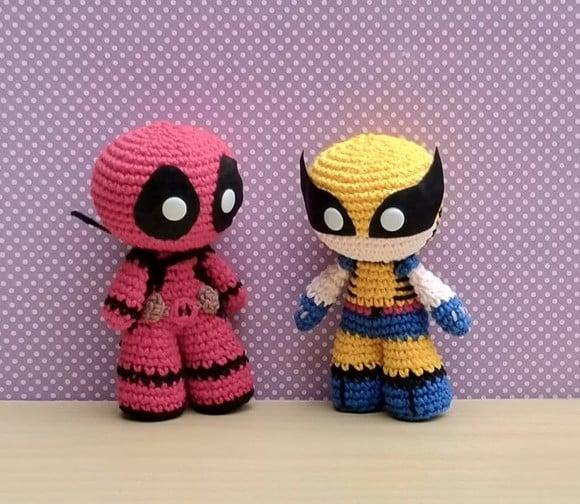 Deadpool & Wolverine Amigurumi
