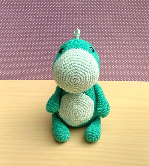 Dinossauro Dino Amigurumi