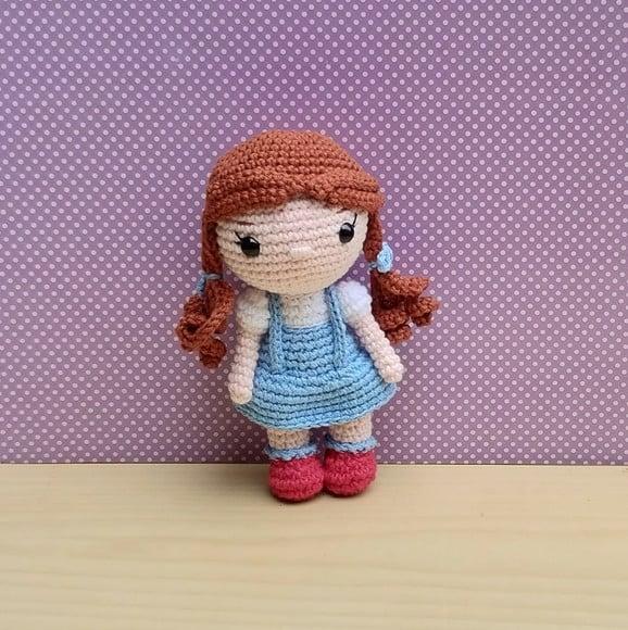 Dorothy (o Mágico de Oz) Amigurumi