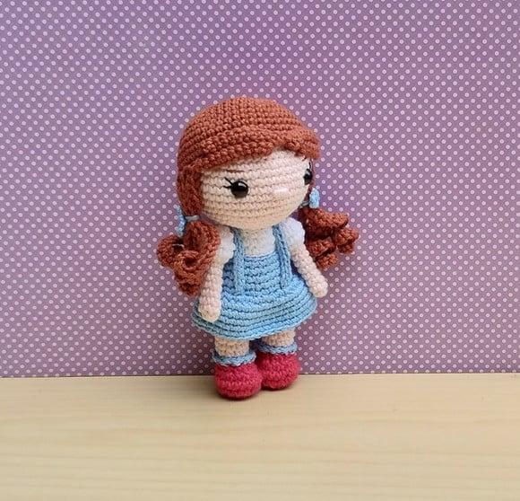 Dorothy (o Mágico de Oz) Amigurumi