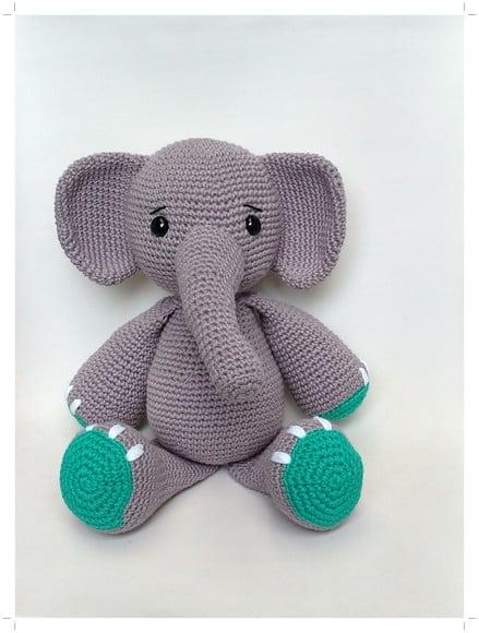 Elefante Nuno Amigurumi