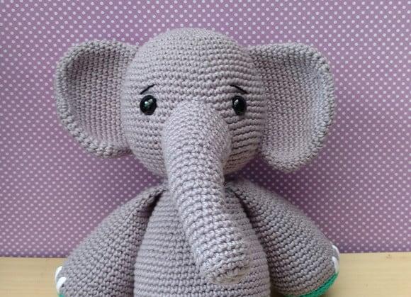 Elefante Nuno Amigurumi
