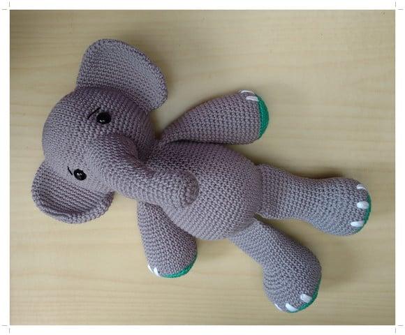 Elefante Nuno Amigurumi