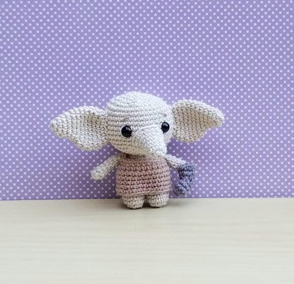 Elfo Dobby - Harry Potter Amigurumi *pronta Entrega
