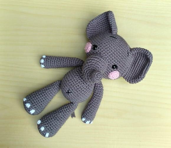 Elefante Oliver Amigurumi