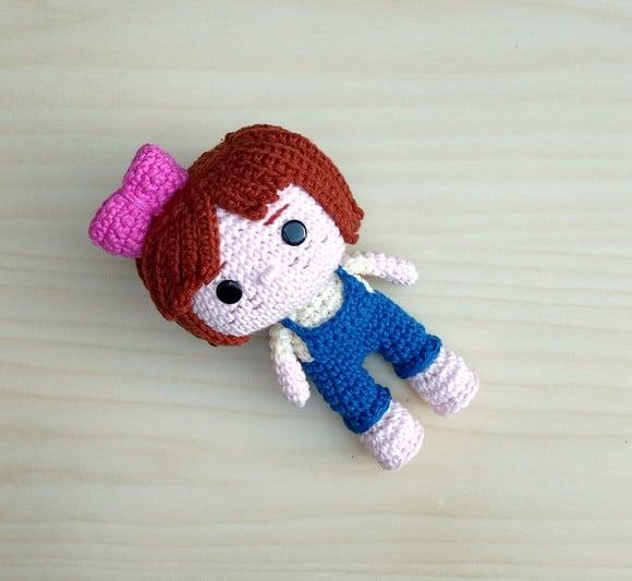 Ellie Criança ( Up! Altas Aventuras ) Amigurumi