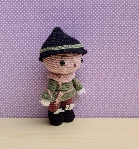 Espantalho ( o Mágico de Oz) Amigurumi