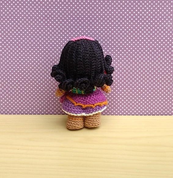 Esmeralda (o Corcunda de Notredame) Amigurumi Pronta Entrega