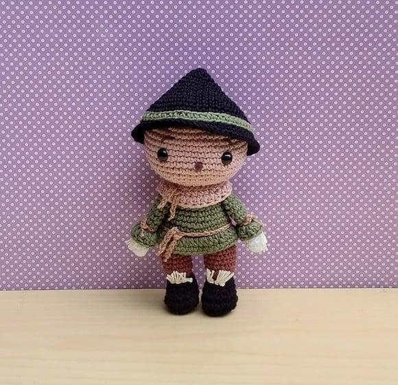 Espantalho ( o Mágico de Oz) Amigurumi