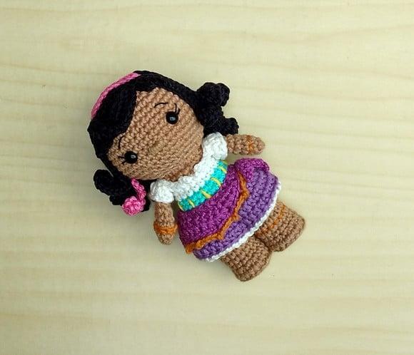 Esmeralda (o Corcunda de Notredame) Amigurumi Pronta Entrega