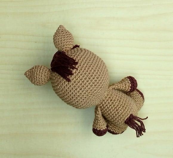 Fazendinha Baby - Cavalo Amigurumi
