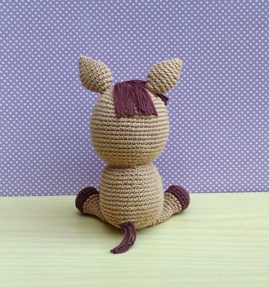 Fazendinha Cavalo Tobias Amigurumi