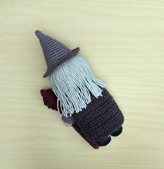 Gandalf, o Cinzento ( o Senhor dos Anéis ) Amigurumi
