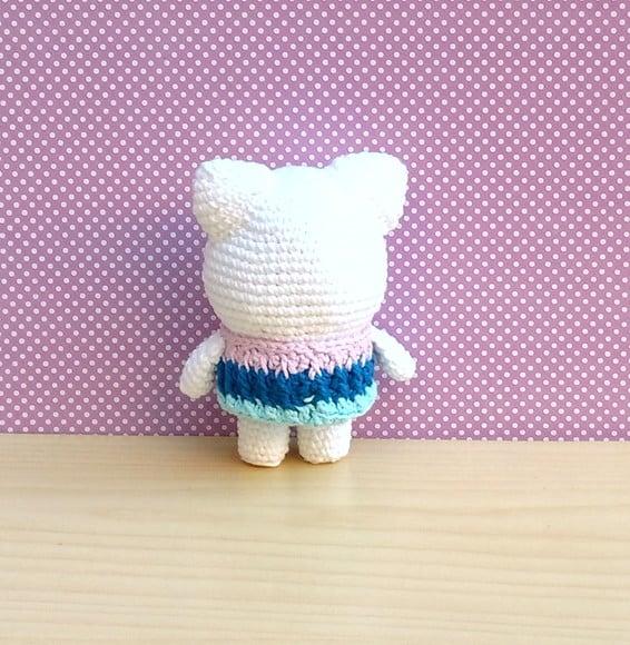 Gato Cake 21cm Amigurumi