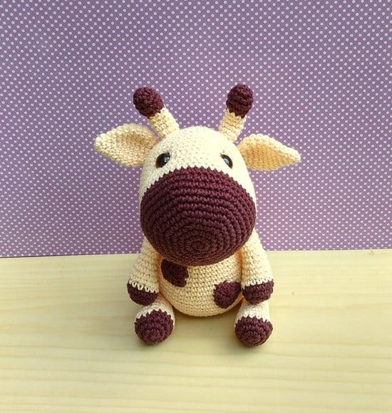 Girafa Kirin Amigurumi