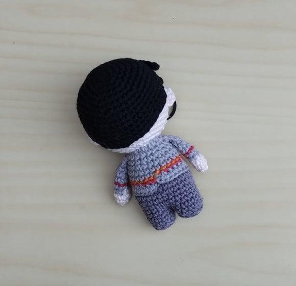 Harry Potter + Chapéu Seletor Amigurumi *pronta Entrega