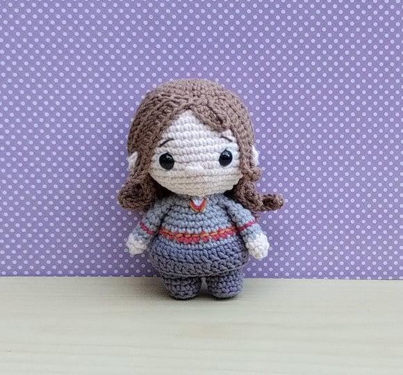 Hermione- Harry Potter Amigurumi *pronta Entrega