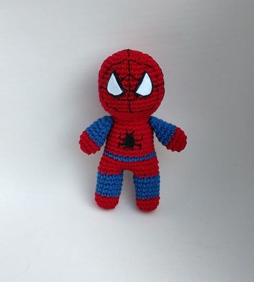 Homem Aranha Amigurumi