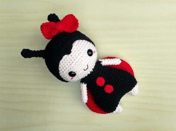Joaninha Gaby Amigurumi