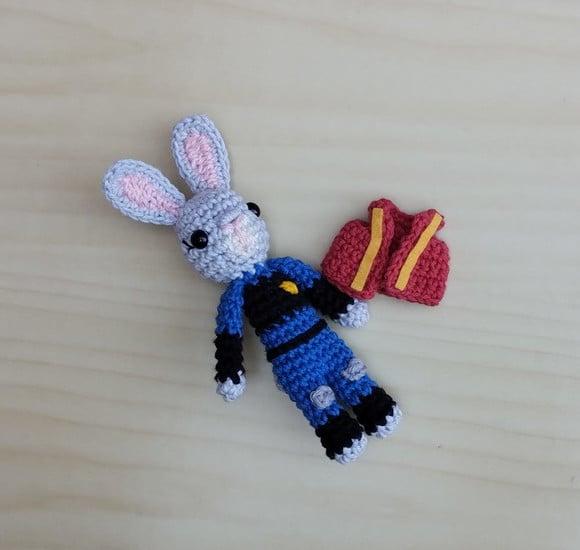 Judy Hoops Zootopia Amigurumi