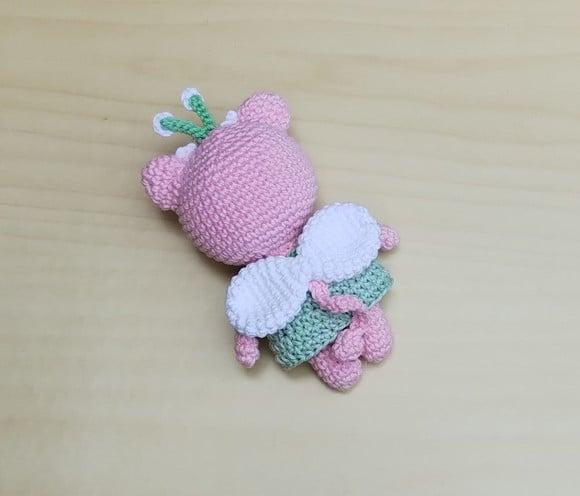 Kitty Fada ( a Casa Mágica da Gabby) Amigurumi