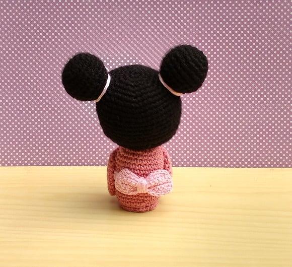 Kokeshi Hanako Amigurumi