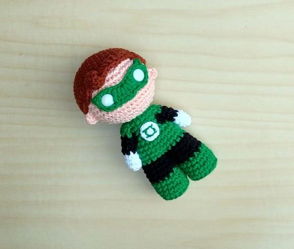 Lanterna Verde Amigurumi